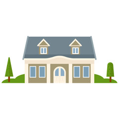 Residential Building Vector 