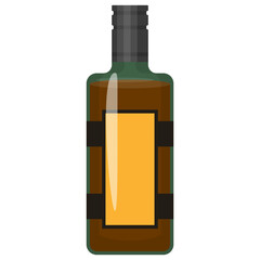 Alcohol Bottle Vector 