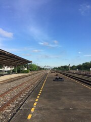railway in the countryside