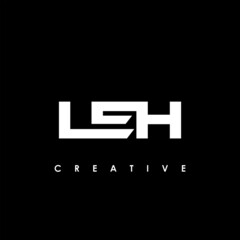 LEH Letter Initial Logo Design Template Vector Illustration