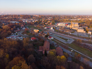 Wieliczka jesienią/Wieliczka town in autumn, Lesser Poland, Poland
