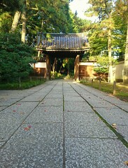 和風の門

