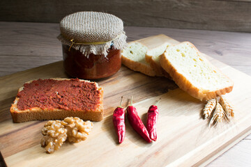 Fresh honeycomb, honeycomb and bee products concept, organic natural ingredients on the table