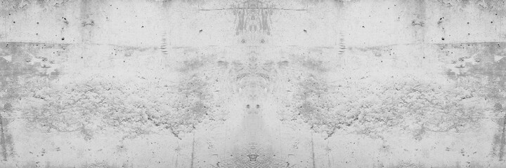 Old wall panorama texture cement dirty gray with black  background abstract grey and silver color design are light with white background. - obrazy, fototapety, plakaty
