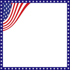 american flag background with stars