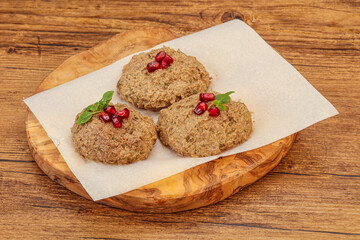 Georgian cuisine - pkhali from beans