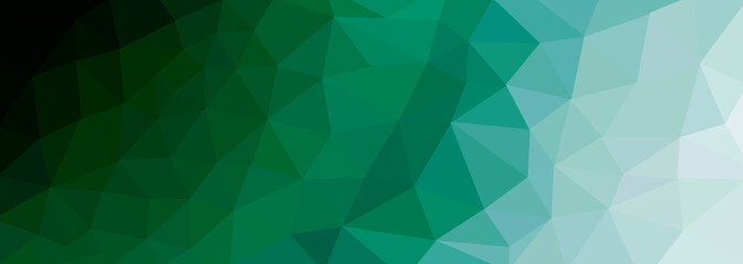 Abstract triangular background with colorful gradient shapes. Bright mosaic modern geometric design. turquoise low poly texture. beautiful relief surface. color 3d image