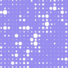 christmas background with snowflakes