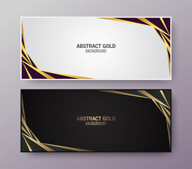 creative elegant abstract design banner