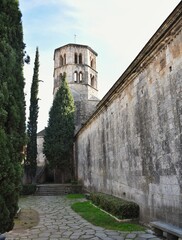 Obraz premium monastery in Girona, Catalonia, Spain