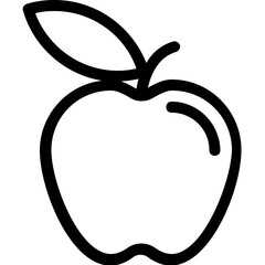 
Apple Flat Vector Icon

