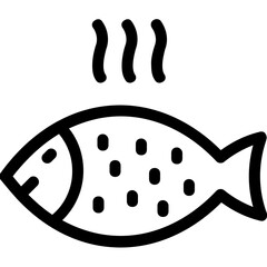 
Fish Flat Vector Icon
