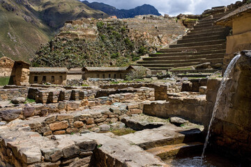 Fototapeta na wymiar Ollantaytambo - Sacred Valley of the Incas - Peru