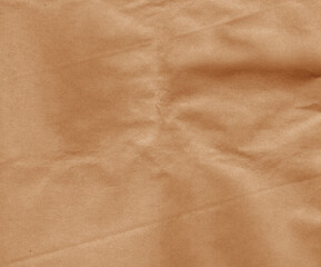 brown toned craft paper with wrinckles surface.