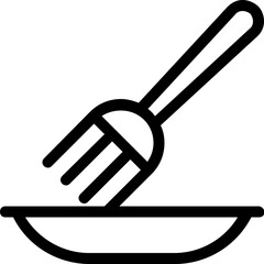 
Cutlery Flat Vector Icon
