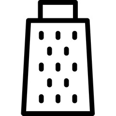 
Grater Flat Vector Icon
