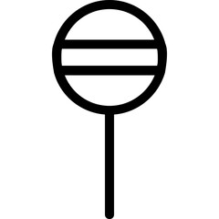 Ice Cream Flat Vector Icon