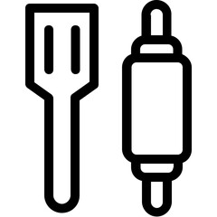 
Cutlery Flat Vector Icon
