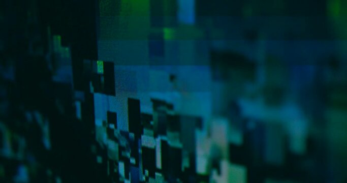 Generated with glitch effect. Abstract background.
