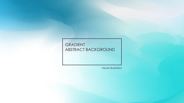 Blurred Abstract Blue Backgrounds Design. Color gradient pattern. For use in Presentation, Flyer and Leaflet, Cards, Landing, Website Design. Vector illustration.