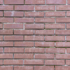 Brick wallpaper, texture. Background for creative design. There are scuffs on the surface. pattern