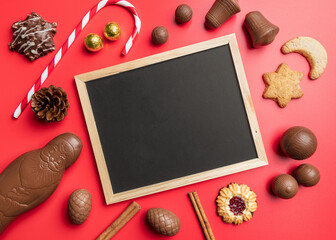 Delicious Christmas chocolate and sweets for the holiday period