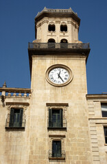 Fototapeta na wymiar Historic townhall in Alicante - Spain