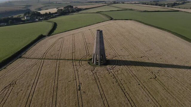The Daymark, Devon
The Daymark is a 24 m octagonal limestone day beacon near the town of Kingswear, Devon, England
