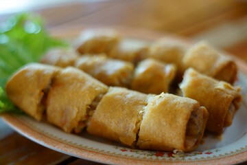 Deep fried spring roll