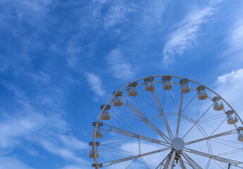 ferris wheel against sky