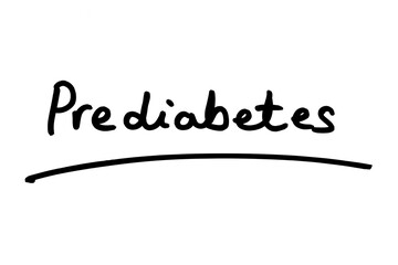 Fototapeta na wymiar Prediabetes