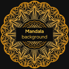 Ramadan Style Decorative mandala. Mandala for print, poster, cover, brochure, flyer, banner. Vector illustration