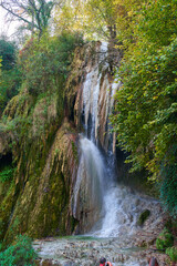 Waterfall in long exposure
