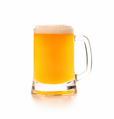 Beer offer for men in pub and advertising of ale