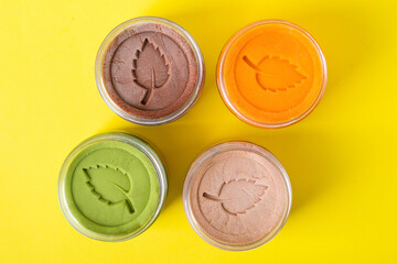 mass for modeling, homemade plasticine for children