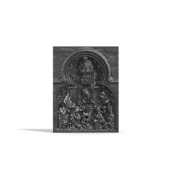 A collection of sculptures made in neon style on a black background for your design ideas. 3D rendering of objects that can be stylized. Combine the shape by adjusting the color and achieve new effect