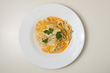 Pasta Carbonara.