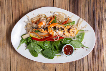 Thai Fried Noodles, Thai food Pad Thai.