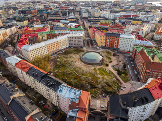 Fototapeta premium Panoramic view of Helsinki