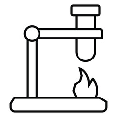 Laboratory Experiment icon vector illustration