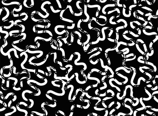 Seamless vector pattern with curves