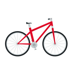 Fototapeta na wymiar bicycle vehicle sport isolated icon vector illustration design
