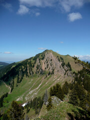 Panorama hiking tour Nagelfluhkette, Bavaria, Germany