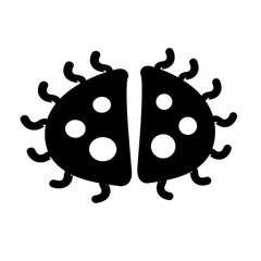 virus and bacteria icon