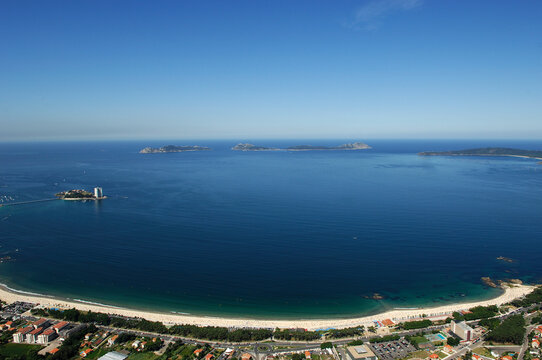 playa de samil , galicia