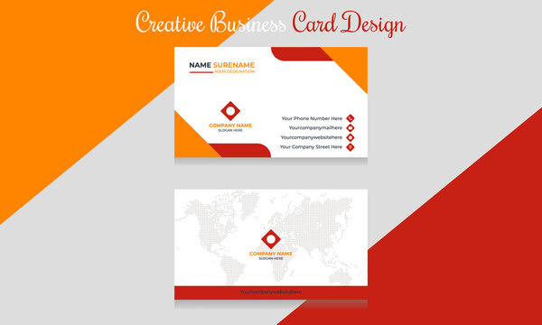 Modern Corporate Business Card Design