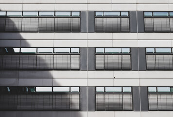 Fototapeta premium modern office building with windows