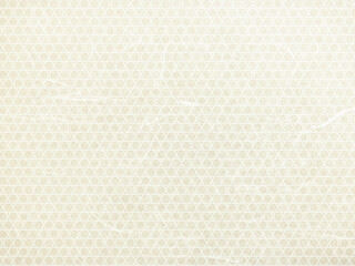 籠目模様の和紙テクスチャ背景素材