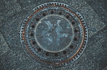 sewer manhole in Berlin