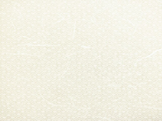 菱模様の和紙テクスチャ背景素材